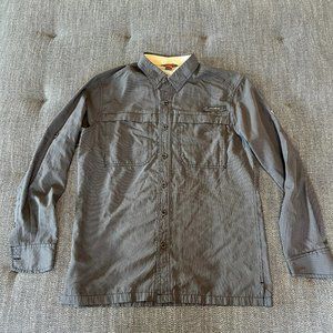 NWOT Eddie Bauer Sport Shop Button Down Mens Medium